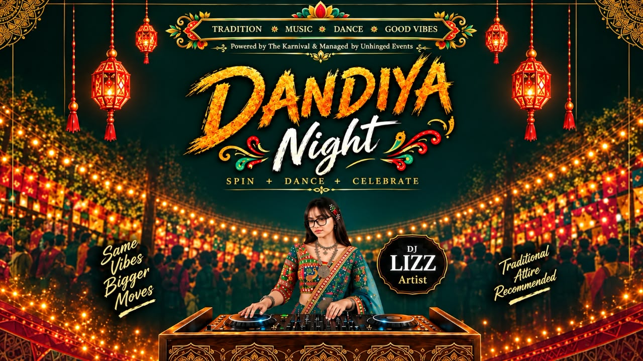 Dandiya Raas Banner